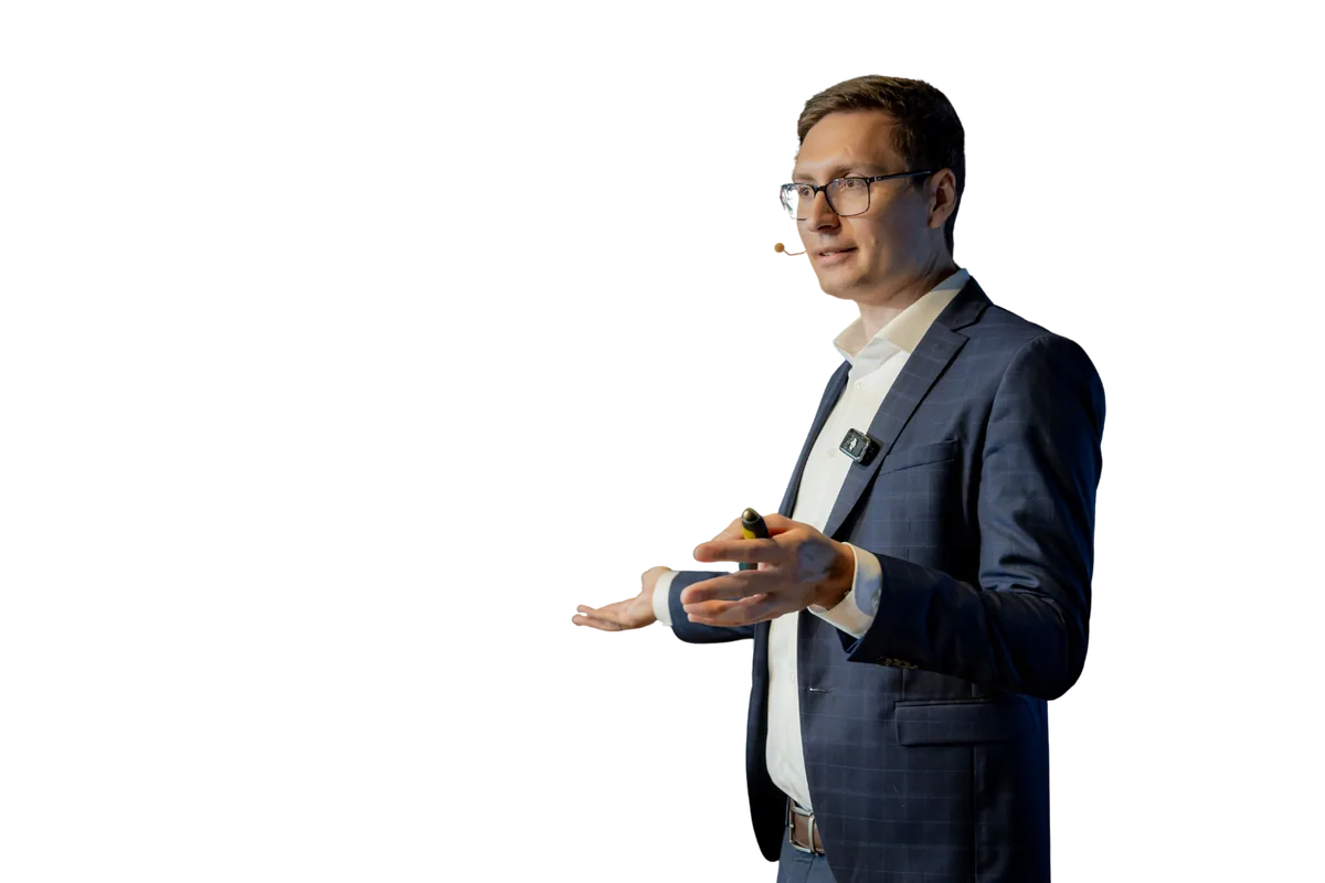 Vladimir Ponkrashov auf der Bühne
